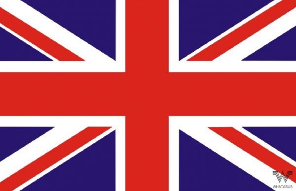 Flagge Vereinigtes Königreich Aufkleber 8,5 x 5,5 cm – WHATABUS-Shop